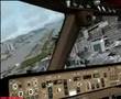Boeing 777 landing VHHX, cockpit