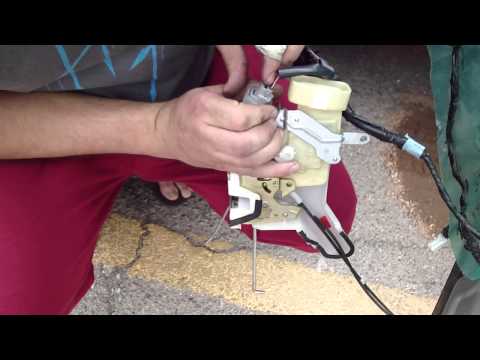 how fix actuater door for lexus RX 1999-2002 part 4