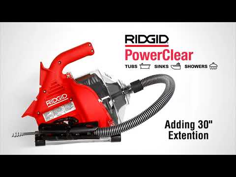 RIDGID Power Clear Setup & Operation Video