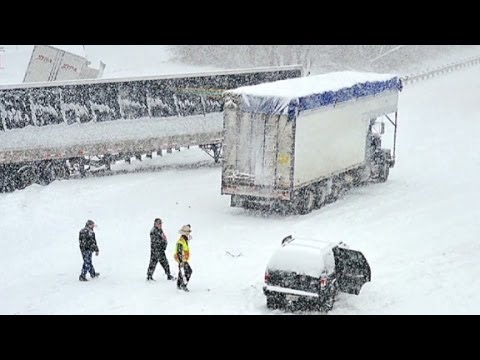 storm - A winter storm is placing lives in danger and stranding people in the snow. CNN's Randi Kaye reports. More from CNN at http://www.cnn.com/
