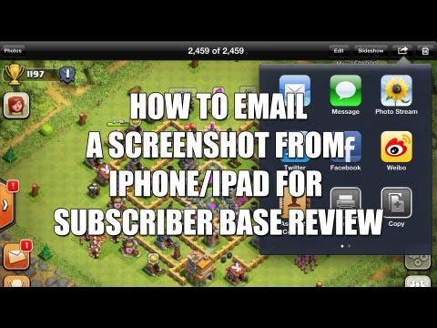 how to provide screenshot