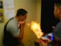 Pegando fogo na GUELA!!! kkkk