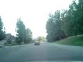 While driving on Lemon  Ave.
