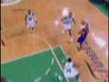 Derek Fisher Throws Up an Alley-Oop to Kobe Bryant For the Slam