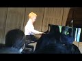 video of aidan williams, 7 years old, playing left bank waltz by peter sculthorpe at suzuki graduation concert, december 2007.