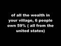 If the world were a village of 100