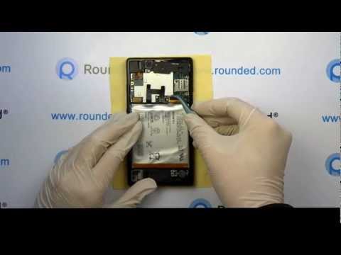 how to remove the back of a sony xperia z