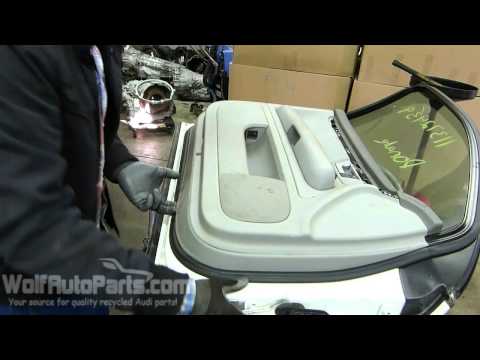 How to Remove the Door Panel – B6/B7 Audi A4 2002-2008 (Wolf Auto Parts)