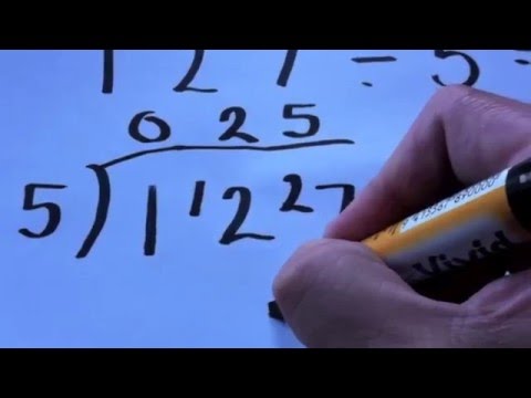 how to turn remainders into decimals