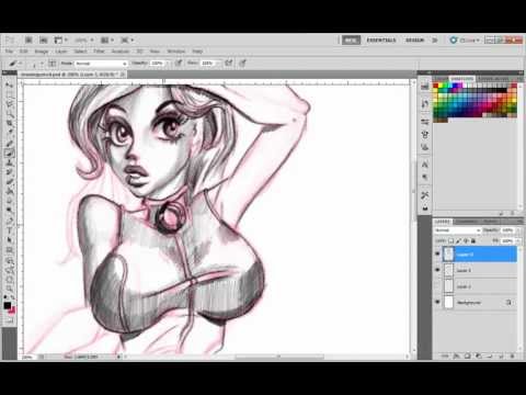 how to draw using photoshop