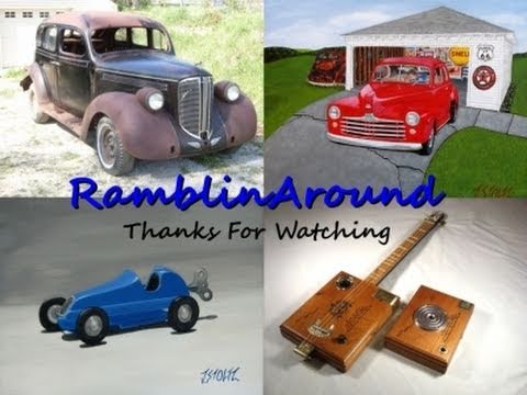 Cigar Box Guitars and Folk Art by RamblinAround