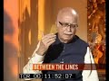 Barkha Dutt interviews L.K. Advani for NDTV : Part 2