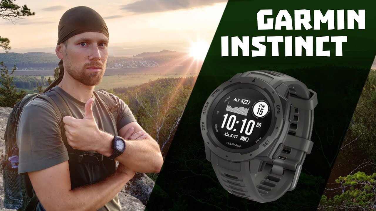Тестируем часы Garmin Instinct в горах, городах и под водой. Что умеют умные часы?