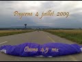 Powerkite Ozone et Bego en roller inline à Payerne 2009