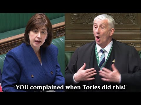 CHAOS: Speaker FURIOUS, calls Labour HYPOCRITES to their faces