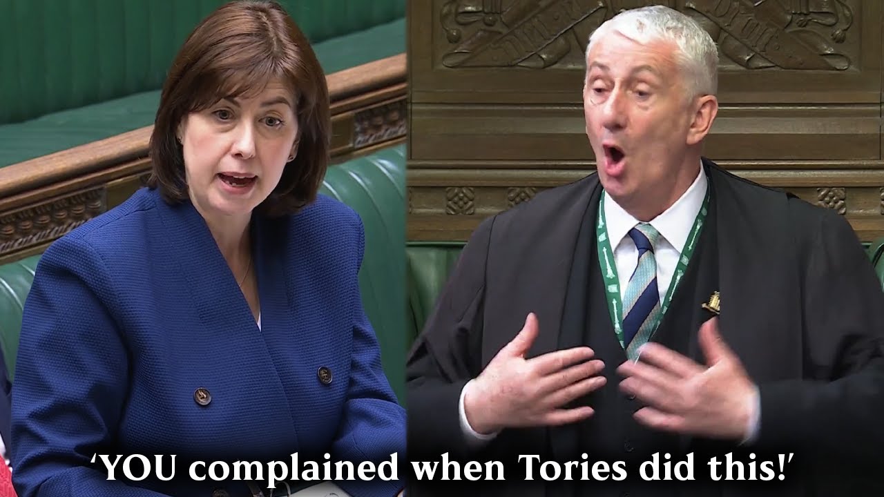 CHAOS: Speaker FURIOUS, calls Labour HYPOCRITES to their faces