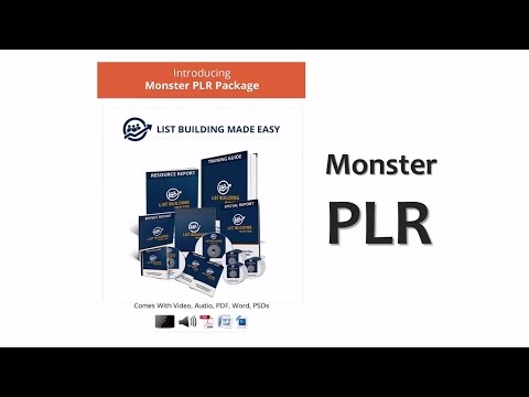 List Building Business in a Box Monster PLR