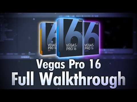 Vegas Pro 16 Released! (Full Walkthrough)