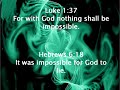 The Bible Makes Perfect Sense...