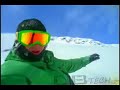 Footage of Mark Landvik snowboarding;footage by lib tech.