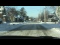 Winter Streets Amherst, Nova Scotia