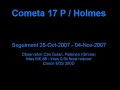 comet 17p / holmes animation