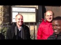 Josh & Graeme Sing Australian National Anthem in Harlem, Ne