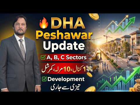 DHA Peshawar Latest Plot Prices Market Updates 2026: Sector A, B & Commercial Investment Guide