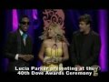 Lucia Parker Presenting the 40th Dove Awards