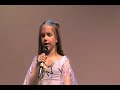 Anastasia (ma fille de 9 ans)