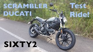 Ducati Scrambler Sixty2 Test Ride | The new 400cc Scrambler from Bologna!