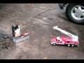Fire Truck Responding to Structure Fire Extended Video...