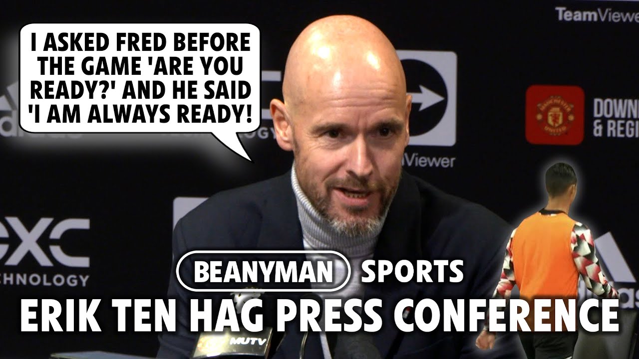 'I asked Fred 'Are you ready?' he said 'I am ALWAYS ready!' | Man Utd 2-0 Tottenham | Erik ten Hag