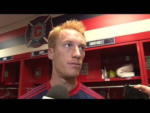 Video: Jeff Larentowicz reacts to the Fire's 1-1 draw vs. New England | Post Game