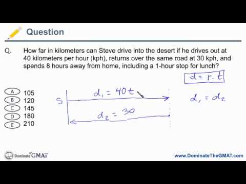 how to solve round trip equations