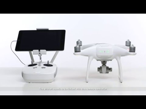 Phantom 4 Tutorials - How to link your Phantom 4 with its remote controller