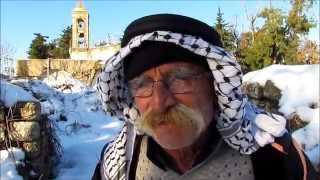 قرية برعم المهجرة الجليل الأعلى مبنى الكنيسة وأنقاض القرية