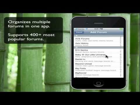 iphone 5 Forums - Forum Reader converts your favorite web forums into an iOS native table format for your easy navigation. You will never have to zoom to see tiny fonts or hun...