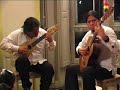 Julio Arguedas y Willan Farinango