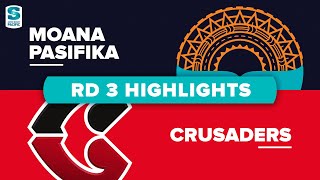 Moana Pasifika v Crusaders Rd.3 2022 Super rugby Pacific video highlights
