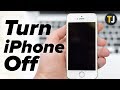 How To Turn Iphone Off Without Screen
