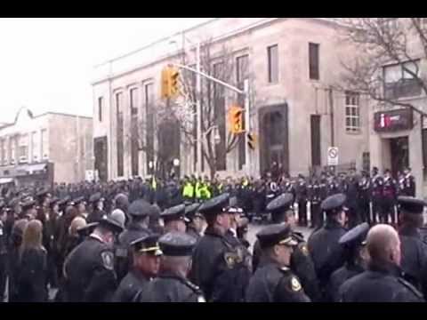 Kovach - 570's Daryl Morris and Laura Carney were in Guelph on Thursday for the public funeral of Guelph Constable Jennifer Kovach. Kovach died when her cruiser cross...