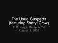 sheryl crow performing with the usual suspects at b. b. king's, memphis, tn (8/18/07)