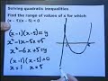 AS & A Level Maths No 2 Inequalities-from www.mathstutor.biz