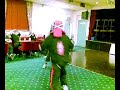 Young Rees has a play with the Big Boys