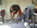 35lb Plate Pinch Attempt
