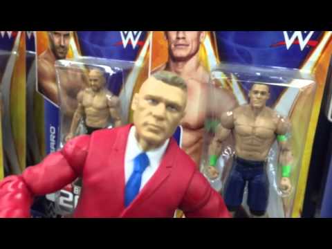 BROCK goes CRAZY in Walmarts WWE Wrestling Figure Aisle! Breaking News w/your boy