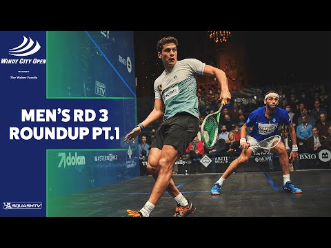 Windy City Open Squash 2022 - Men’s Rd 3 Roundup [Pt.1]
