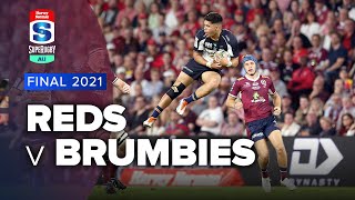 Reds v Brumbies 2021 Super rugby AU Grand final video highlights