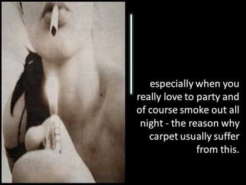 how to treat burn on a carpet